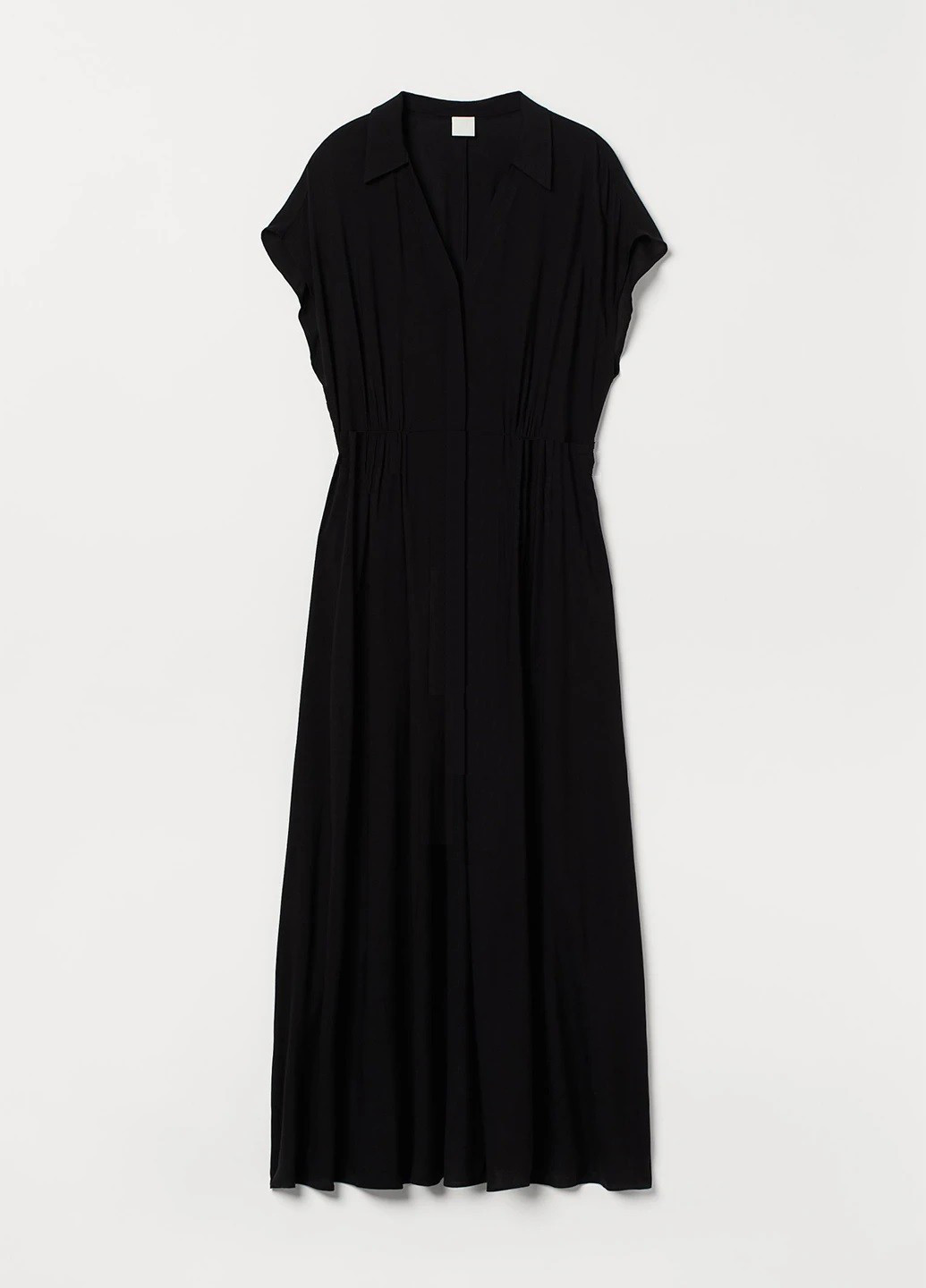 Чорна кежуал сукня сукня-сорочка H&M однотонна