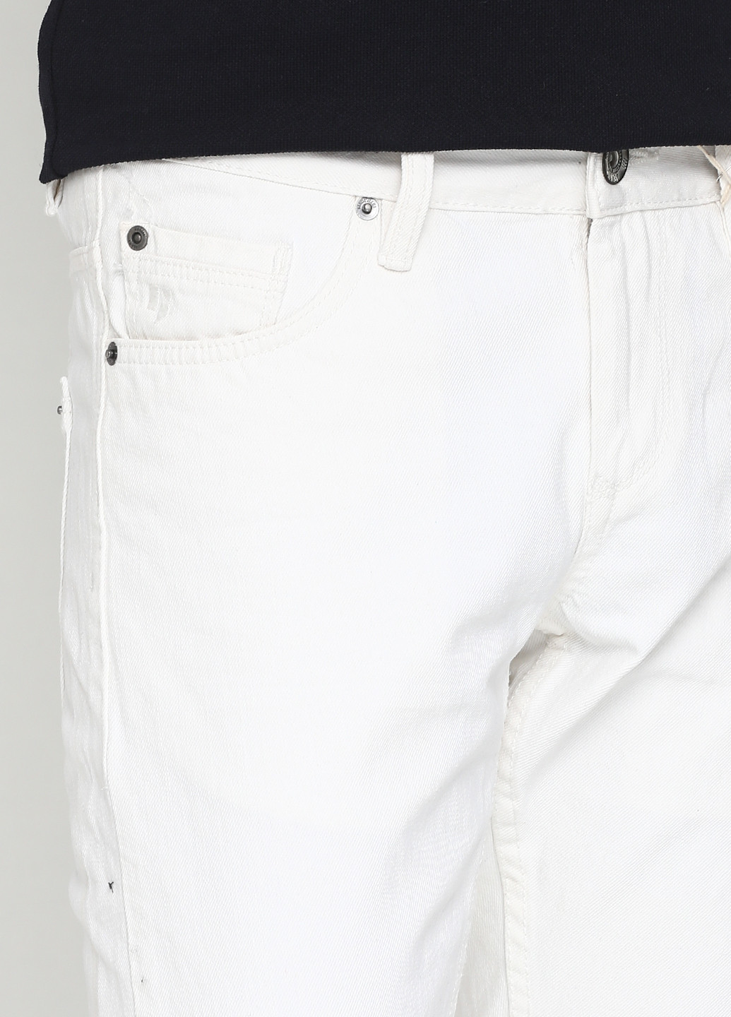 Белые демисезонные со средней талией джинсы Garcia