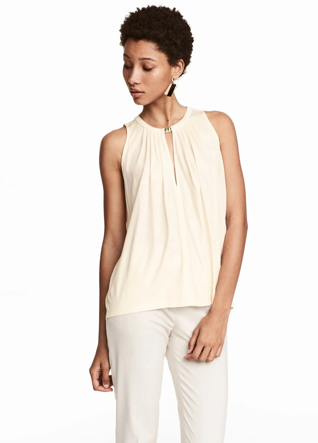 Кремова блуза H&M