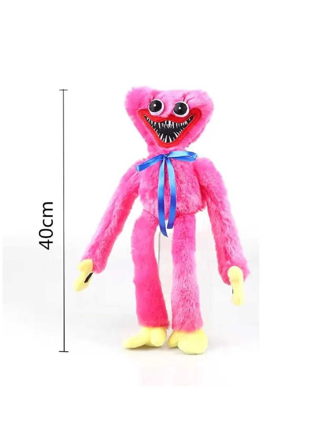 Набір м'яких іграшок обіймашки Хагі Вагі і Кісі Місі монстр з плюшу 40 см з липучками на лапках Huggу-Wuggу (61463-Нов) Unbranded (253520864)