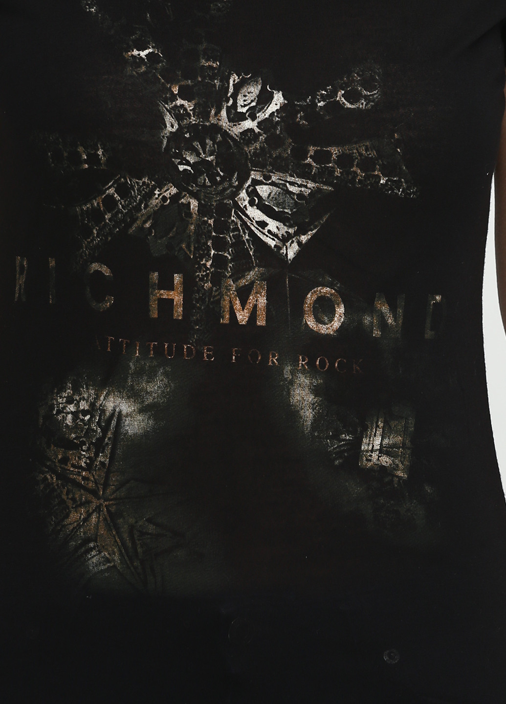 Чорна літня футболка Richmond X