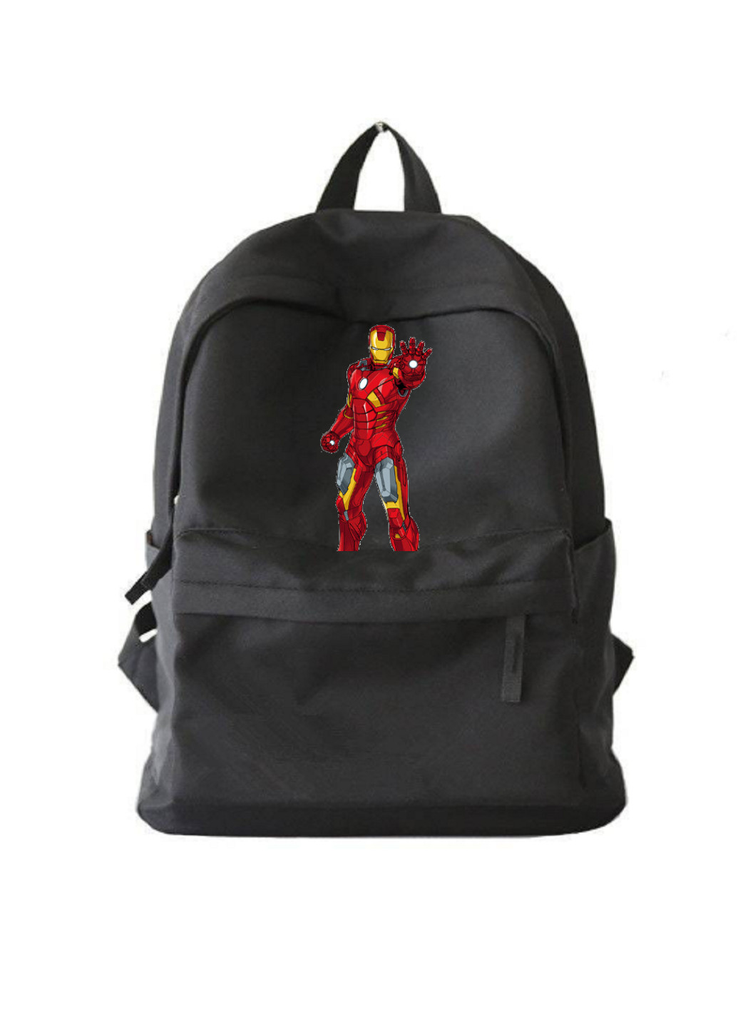 Рюкзак міський чорний залізна людина No Brand (255679433)