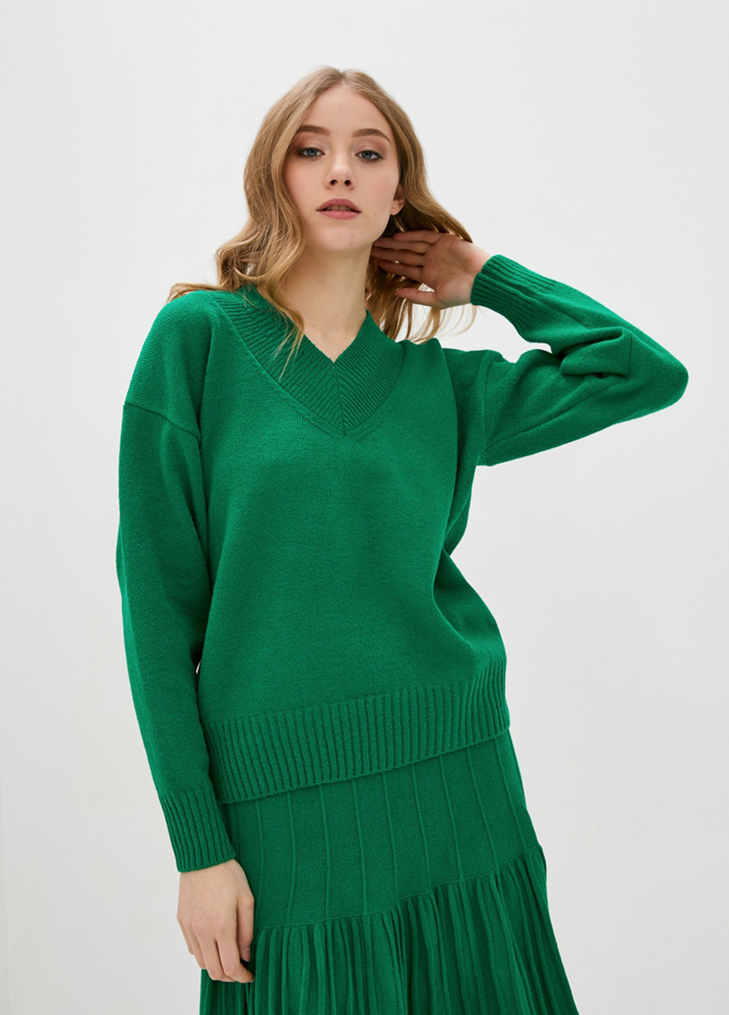 Зелений демісезонний пуловер пуловер Sewel