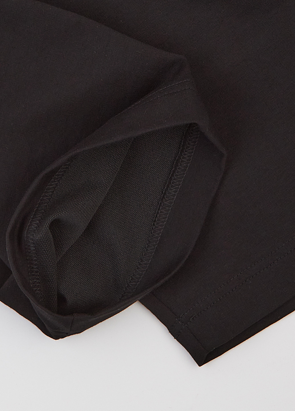 Чорний демісезонний комплект (толстовка, шорти) Garnamama