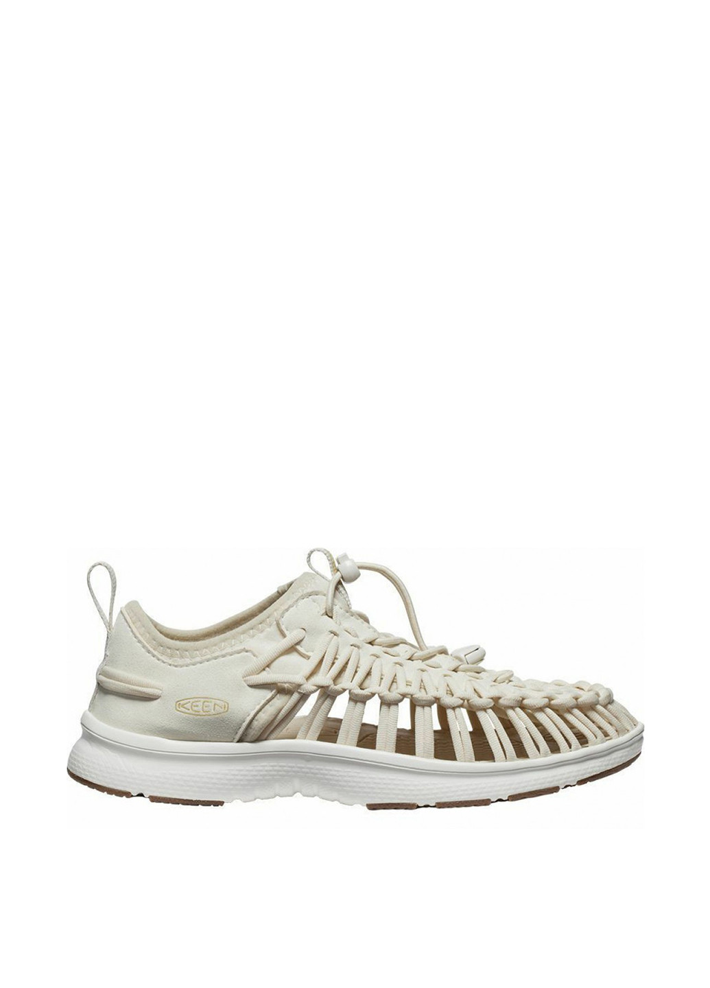 Бежевые босоножки Keen фастекс плетение