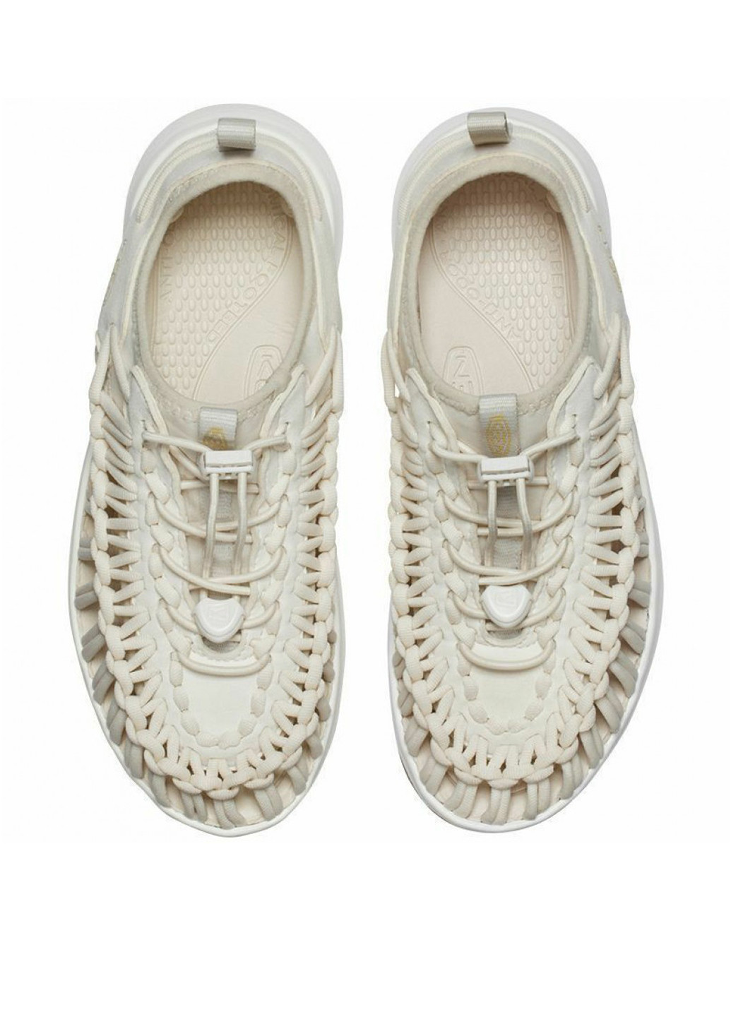 Бежевые босоножки Keen фастекс плетение