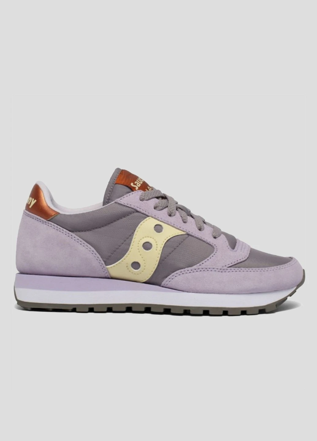 Лиловые кроссовки Jazz Original Saucony фиолетовые всесезоны (253540700)