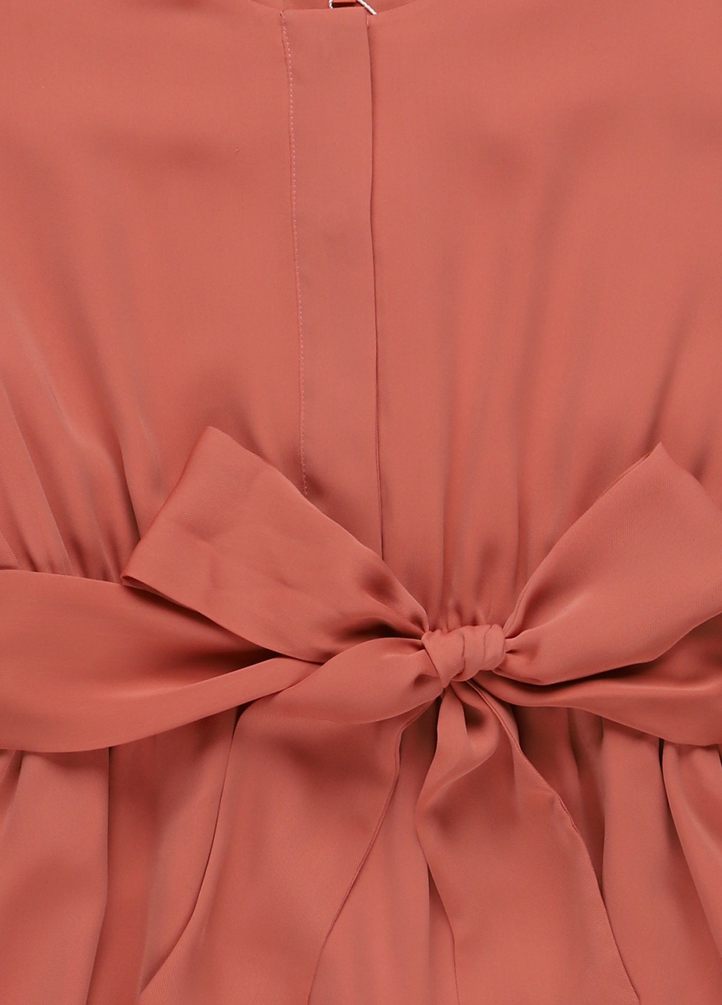 Коричневое кэжуал платье клеш MINT&BERRY однотонное