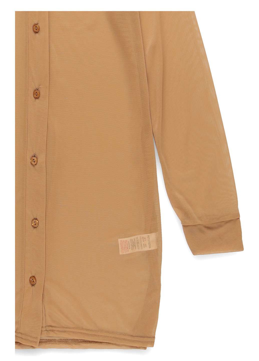 Темно-бежева блуза PrettyLittleThing