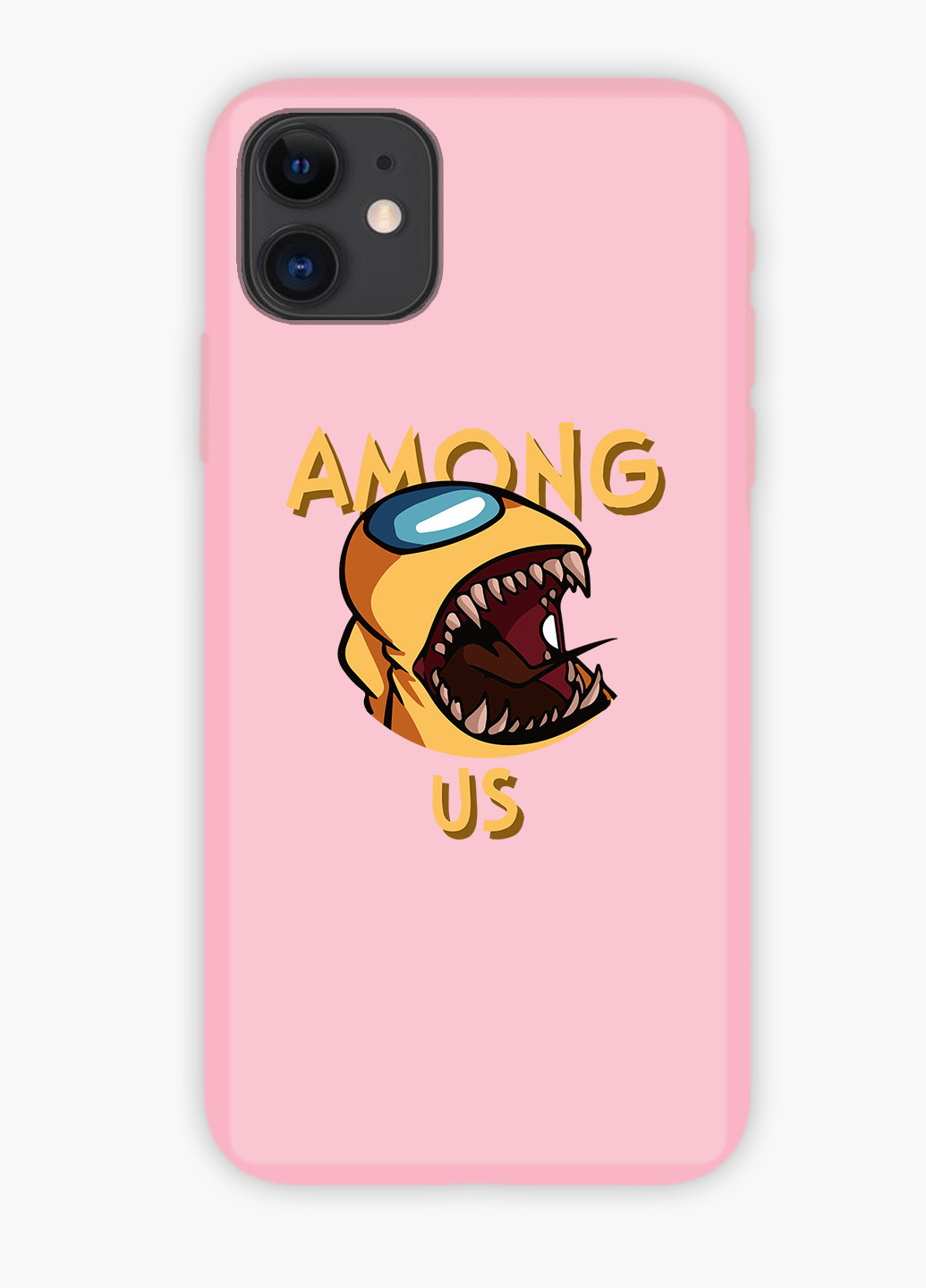 Чохол силіконовий Apple Iphone 6 Амонг Ас Жовтий (Among Us Yellow) (6937-2409) MobiPrint (219556152)