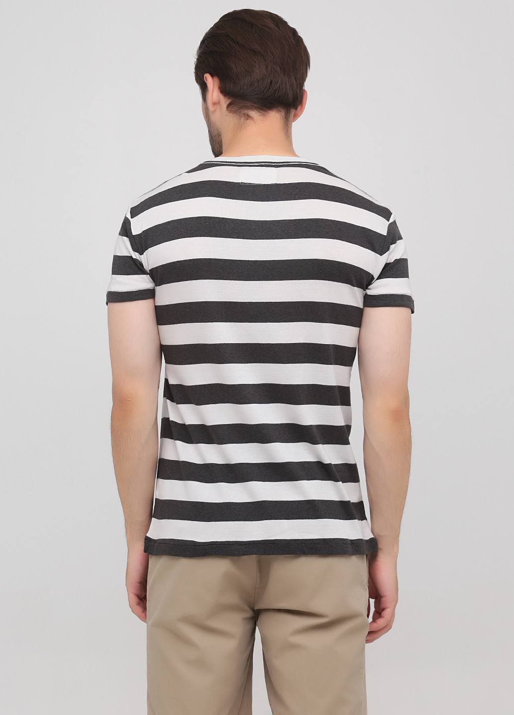 Чорно-біла футболка Ralph Lauren