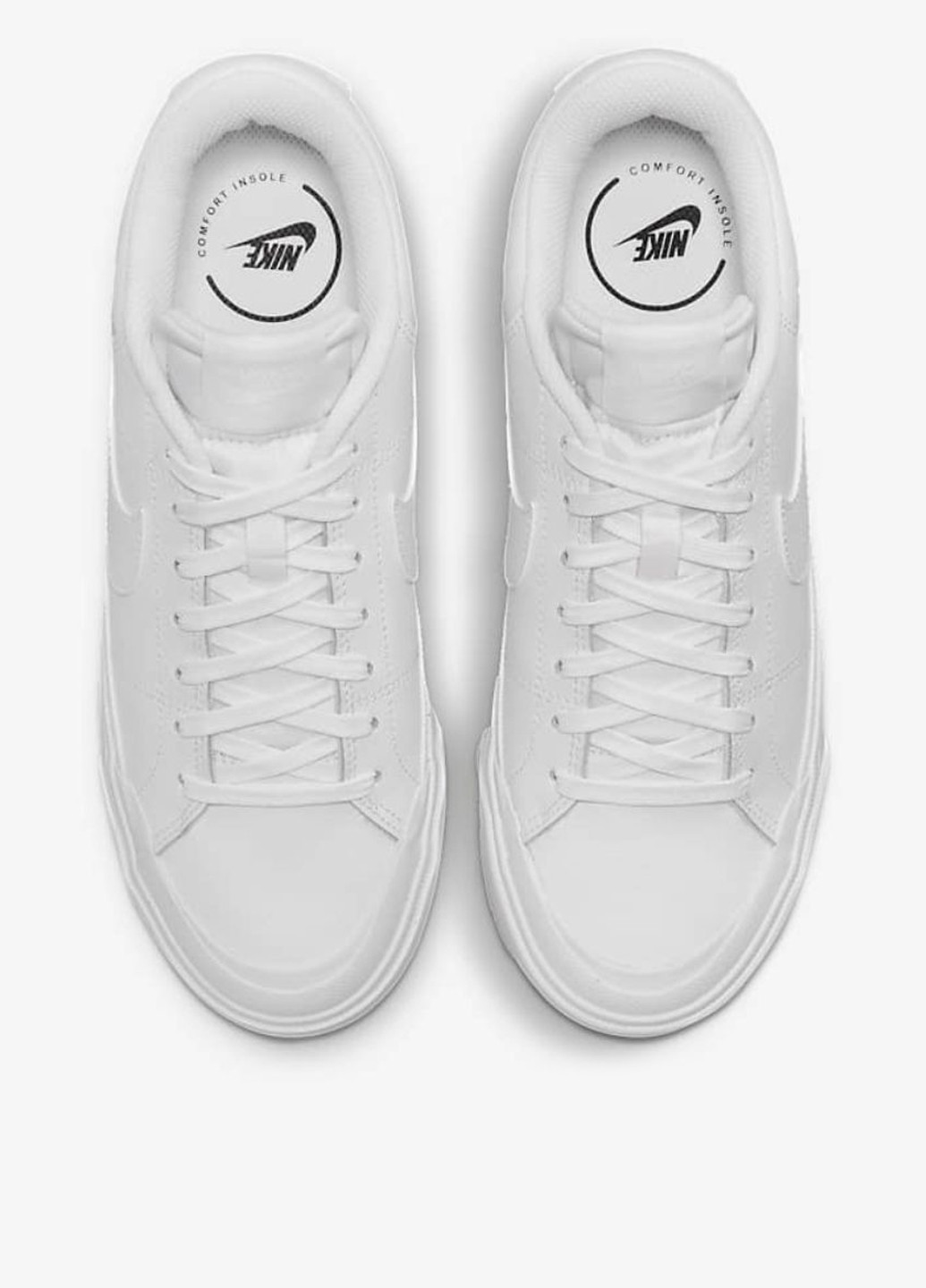 Кросівки DM7590-101 Nike COURT LEGACY LIFT білі демісезони (311692749)