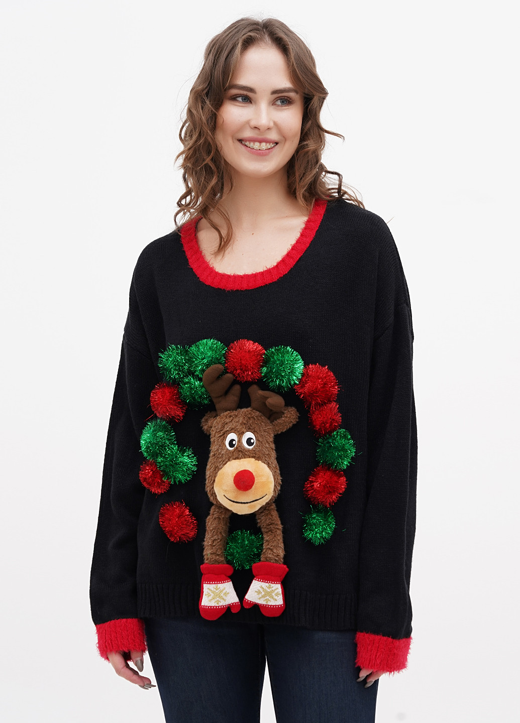 Чорний демісезонний джемпер джемпер No Brand