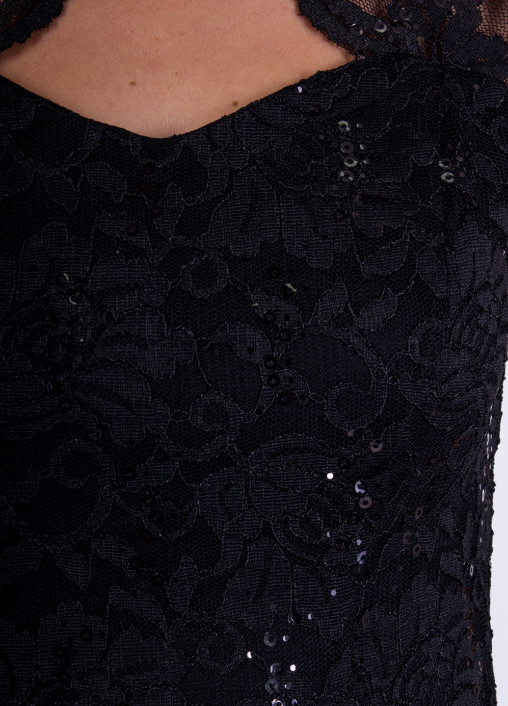 Черное вечернее платье годе, с открытой спиной Jessica Wright однотонное