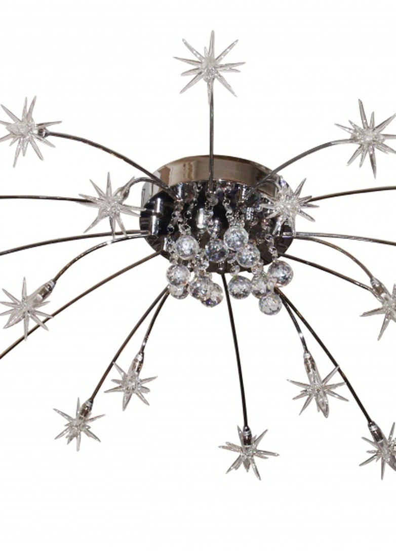 Люстра стельова галогенна для натяжної стелі BR-761S/21 Brille (253885787)