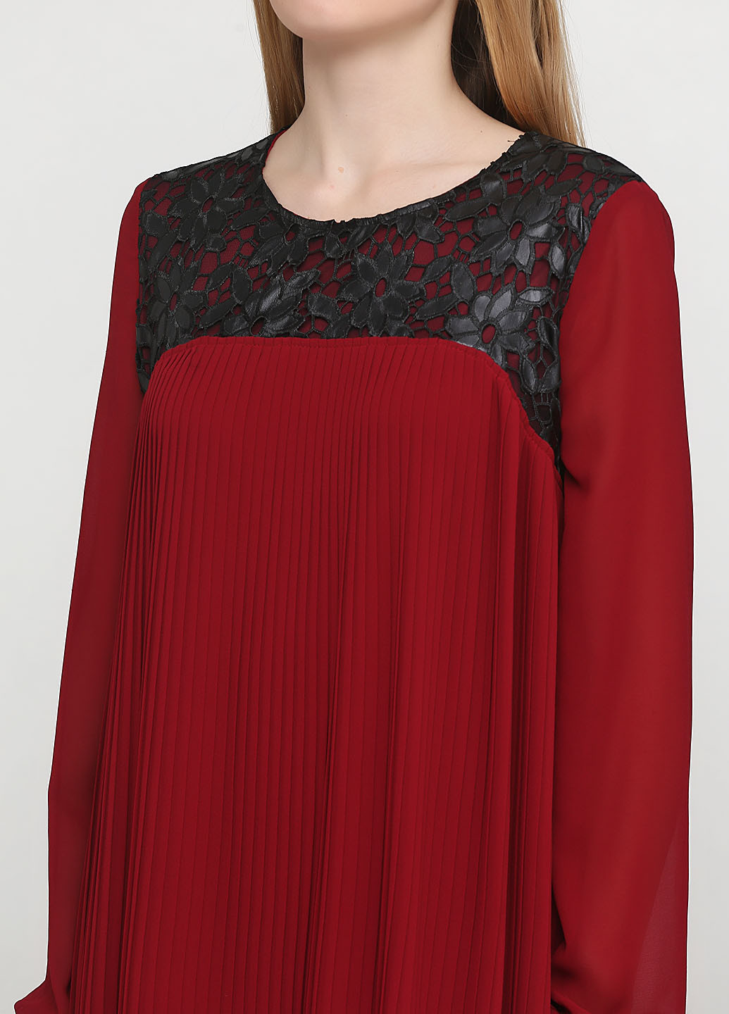 Красное кэжуал платье Rinascimento однотонное
