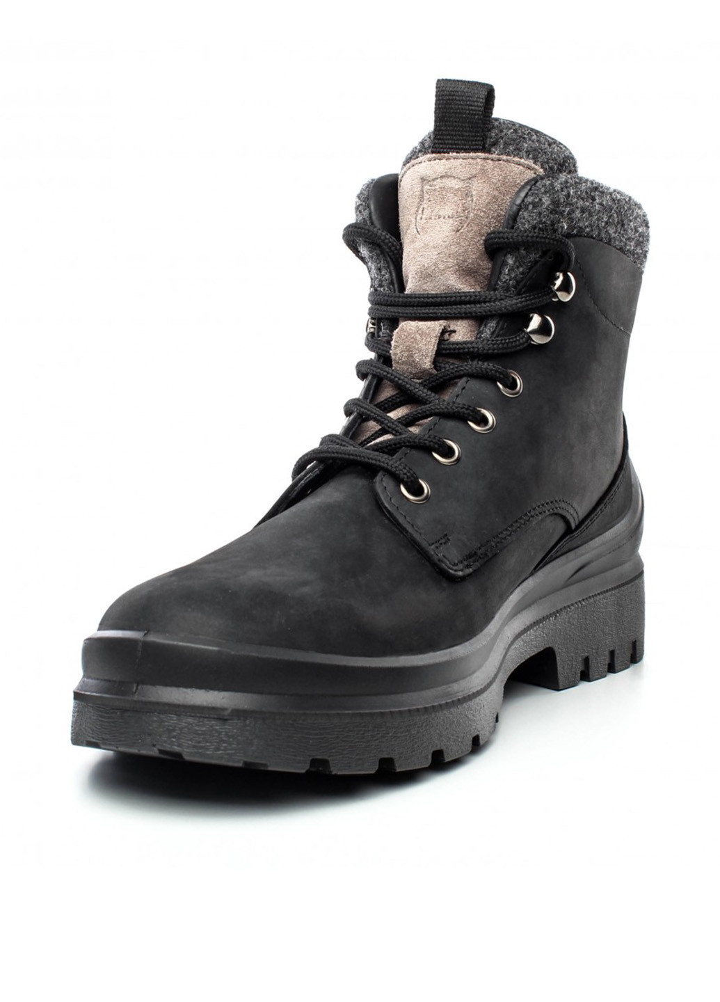 Черные зимние ботинки Manul