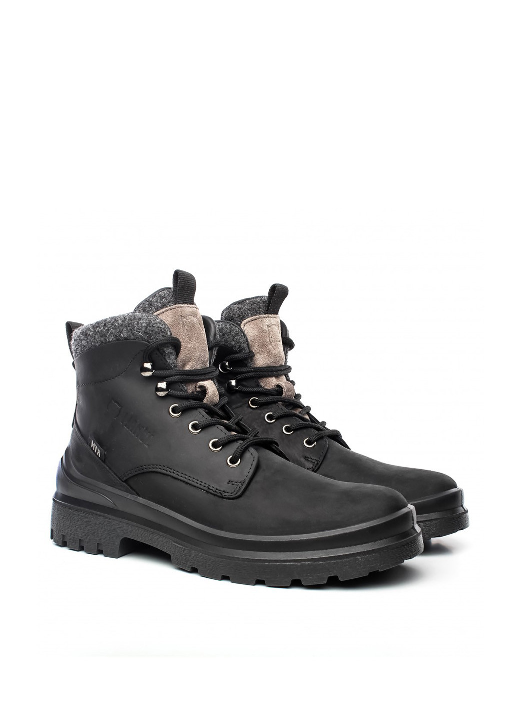 Черные зимние ботинки Manul