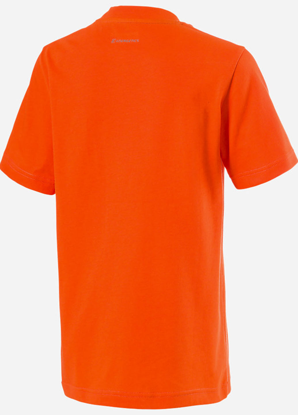 Оранжевая летняя футболка с коротким рукавом Energetics