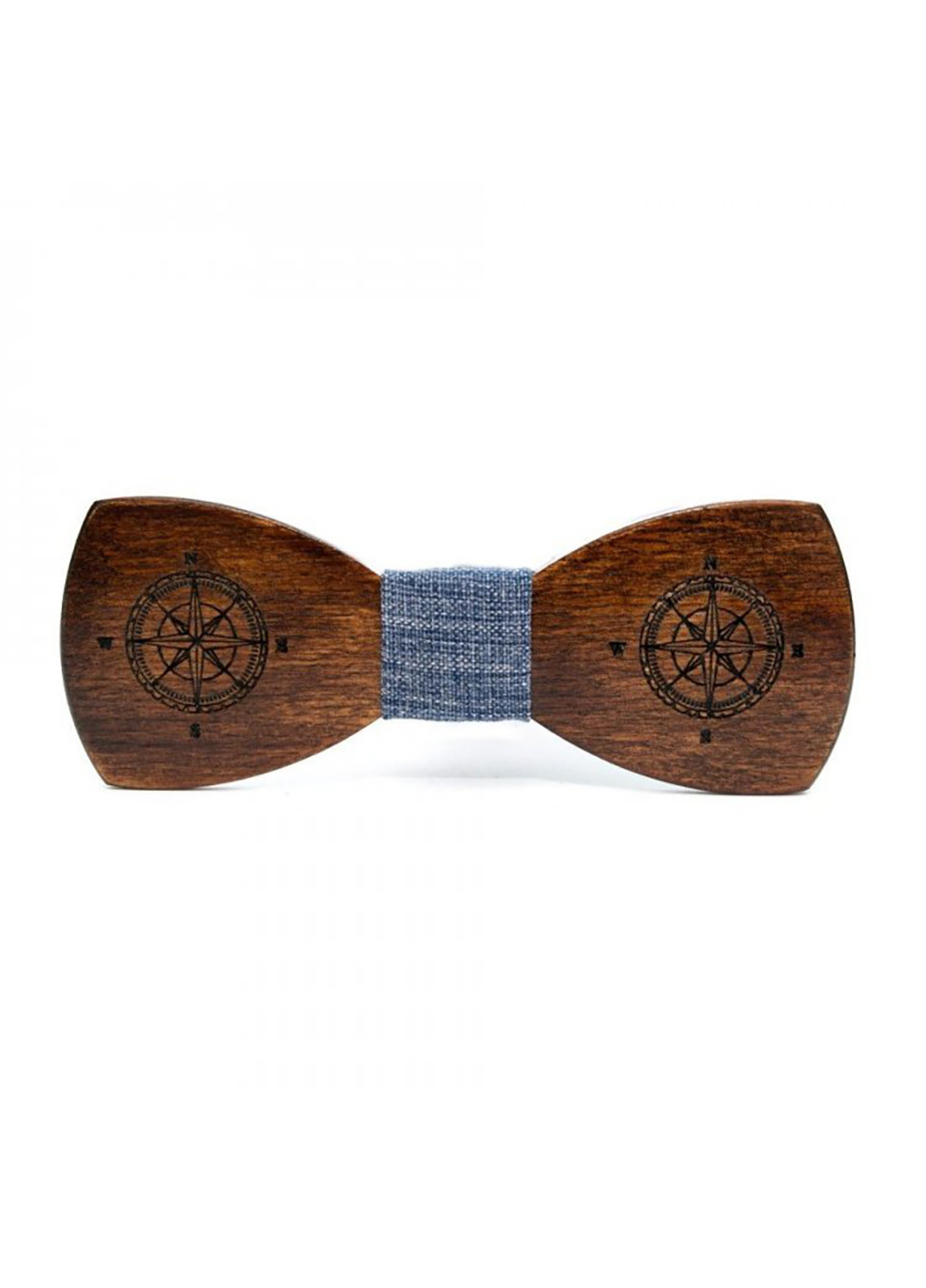 Дерев'яна Краватка-Метелик 11,5х4,5 см GOFIN (252131583)