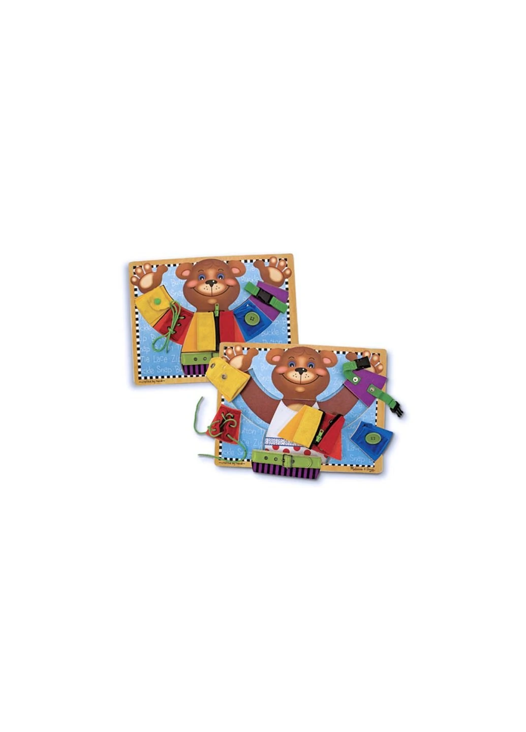 Розвиваюча іграшка Дошка - застібки (MD3784) Melissa&Doug (254068555)