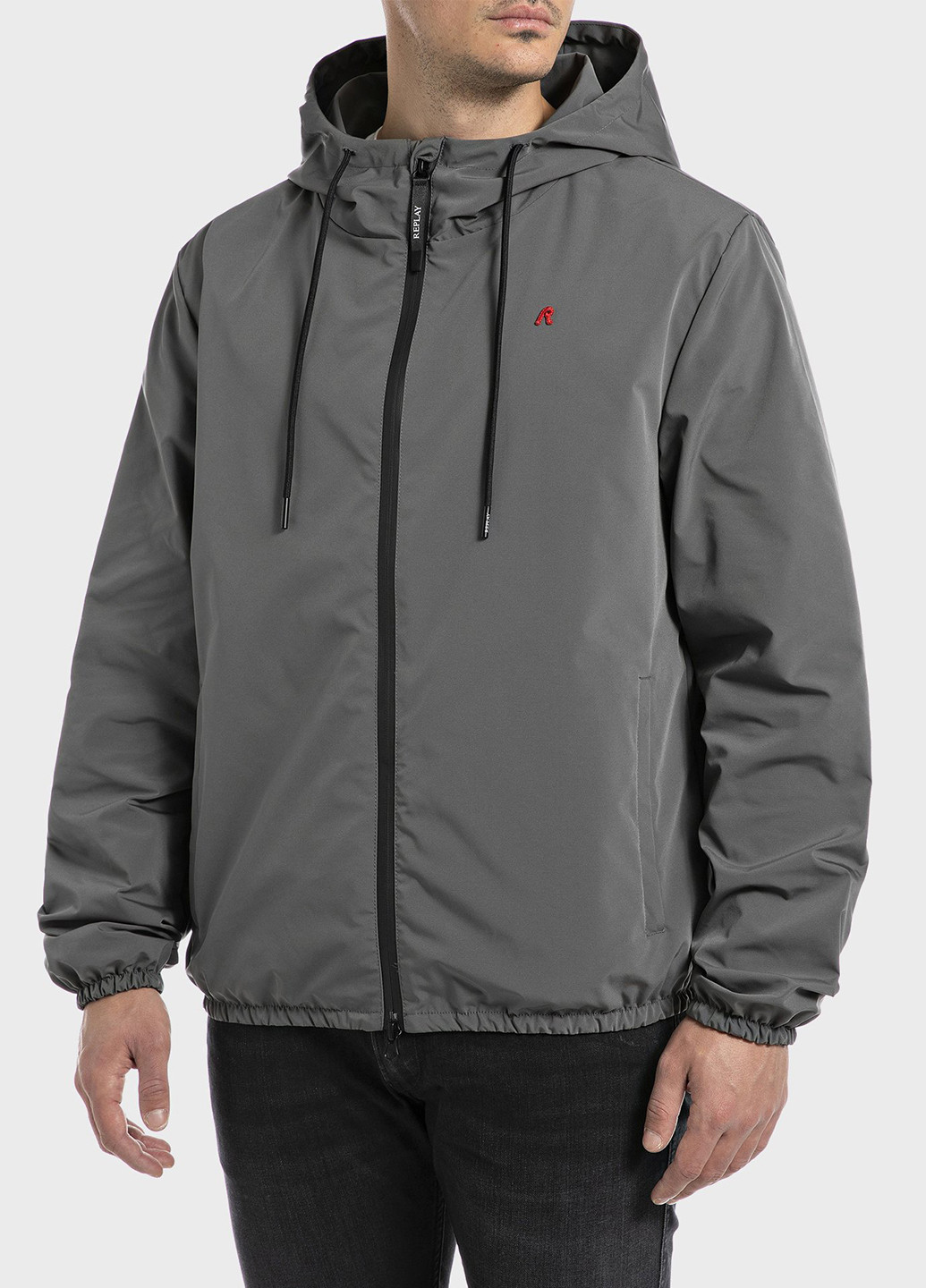 Сіра демісезонна вітровка Replay