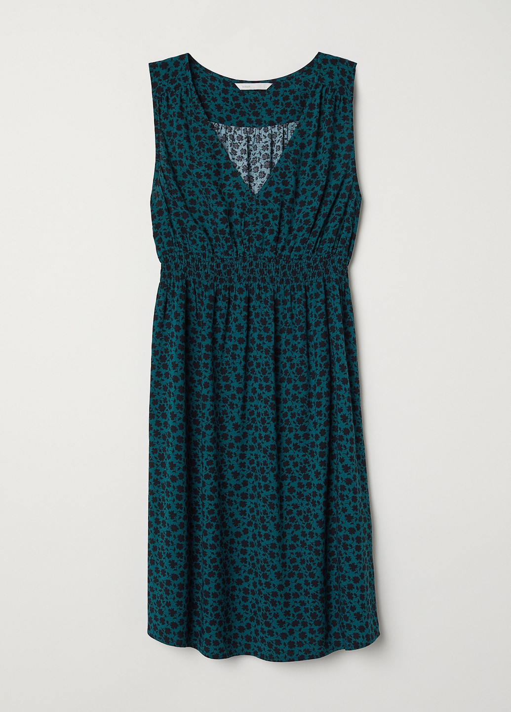 Зеленое кэжуал платье для беременных H&M