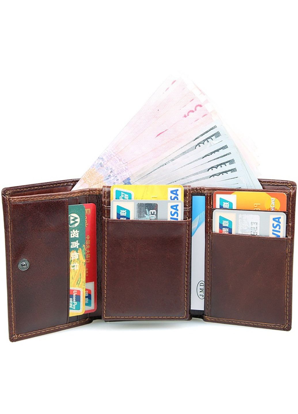 Чоловік шкіряний гаманець 8x11 см Vintage (229460046)