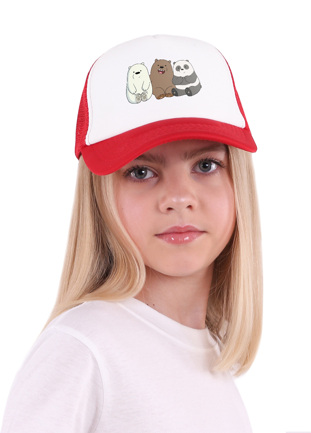 Кепка Тракер дитяча Вся правда про ведмедів (We Bare Bears) (33404-1774) MobiPrint (220824494)