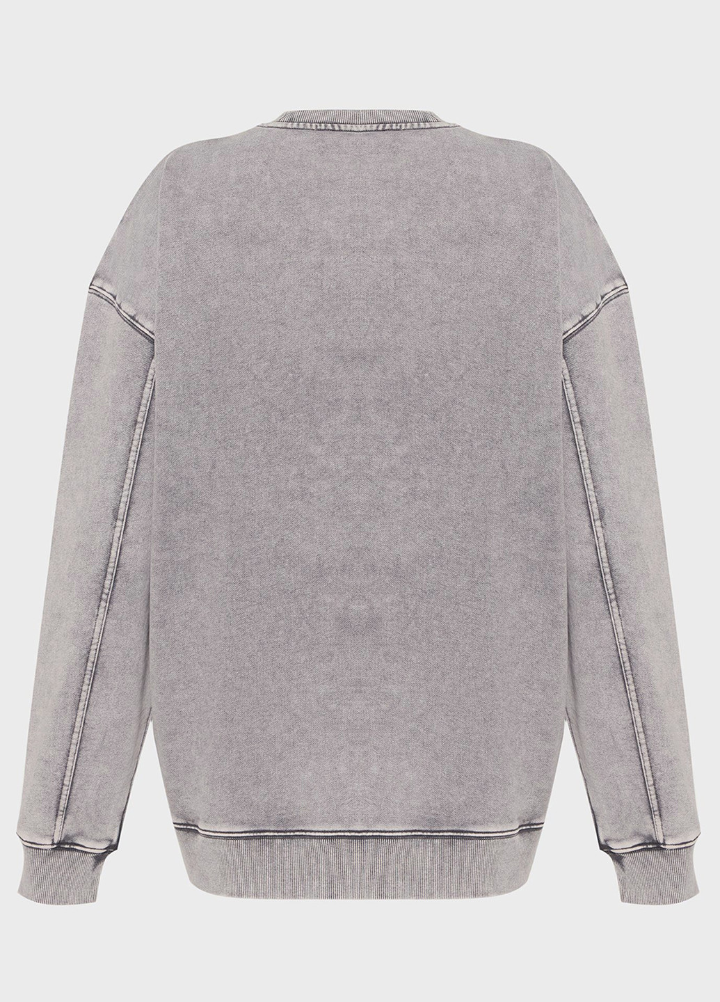 Серый свитшот PRPY варенка тиснение (361270799)