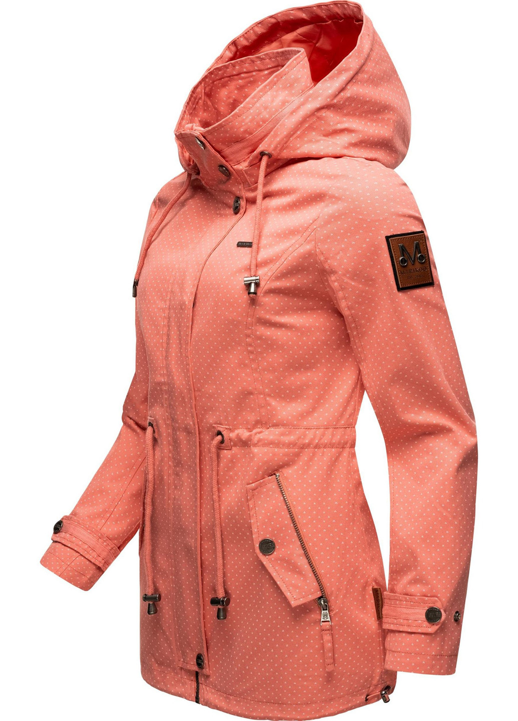 Оранжевая демисезонная куртка Marikoo