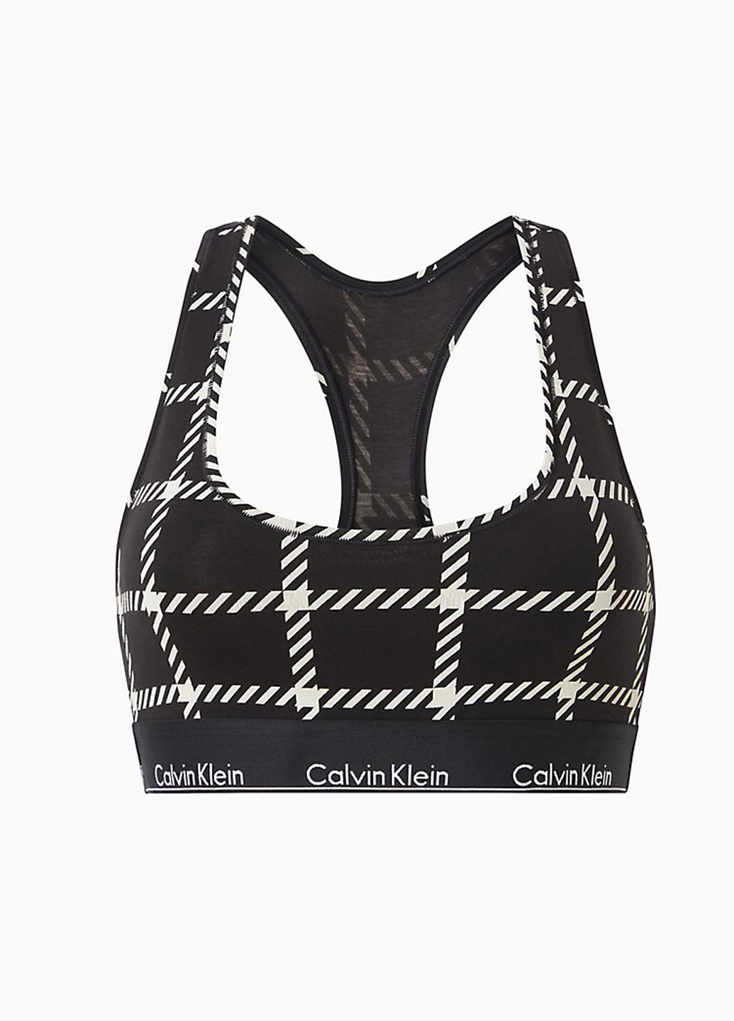 Черный демисезонный комплект (бюстгальтер, трусики) Calvin Klein