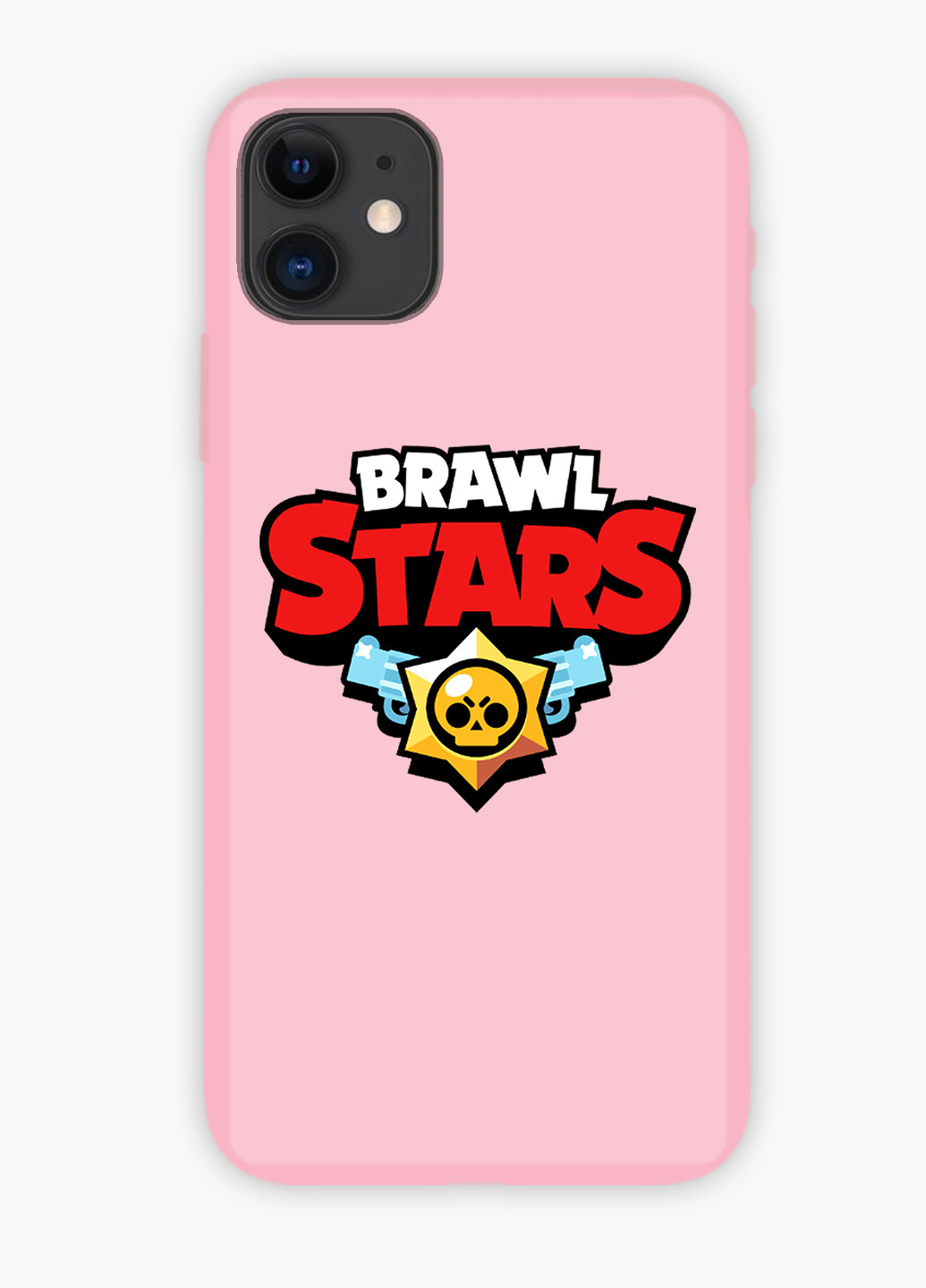 Чохол силіконовий Apple Iphone 7 Лого Бравл Старс (Logo Brawl Stars) (17361-1000) MobiPrint (219288562)