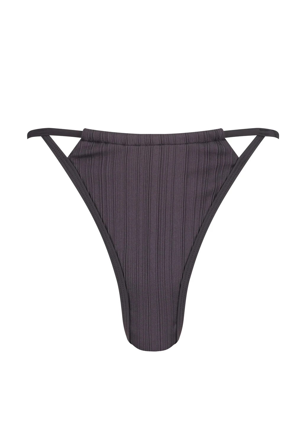 Графитовые купальные трусики-плавки однотонные Hunkemoller