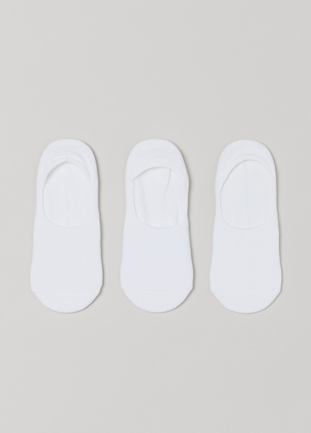 Білі шкарпетки (3 пари) H&M (228880113)