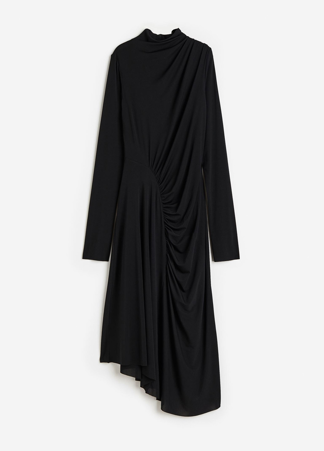 Чорна кежуал сукня сукня-водолазка H&M однотонна