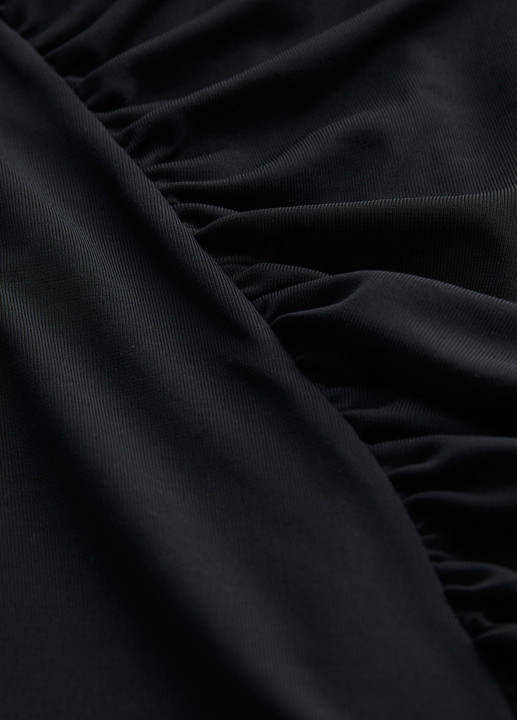 Чорна кежуал сукня сукня-водолазка H&M однотонна