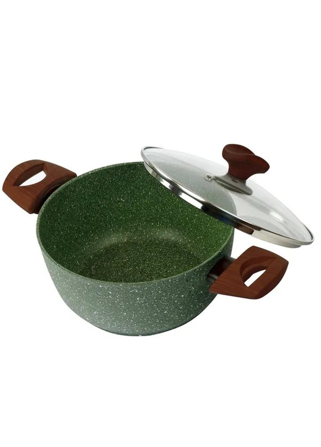 Кастрюля с крышкой Natura Induction BS480242910101C 24 см 4.5 см TVS (254703589)