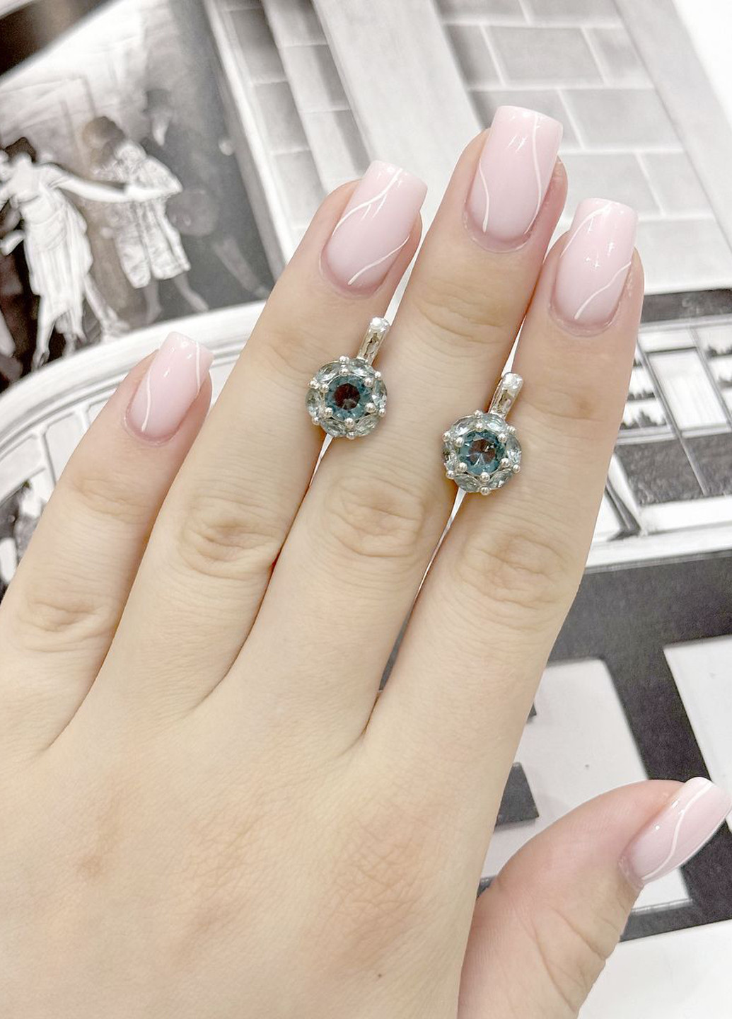 Серьги Silver Flame (301009527)