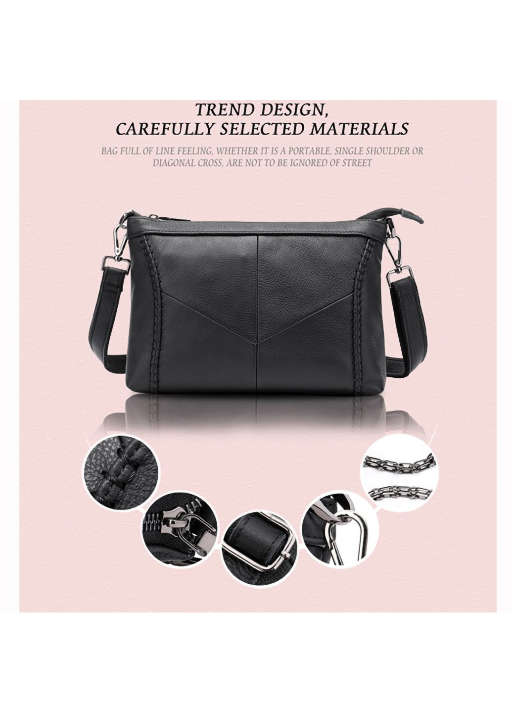 Женская кожаная сумка 29х20х4 см Vintage (253490895)