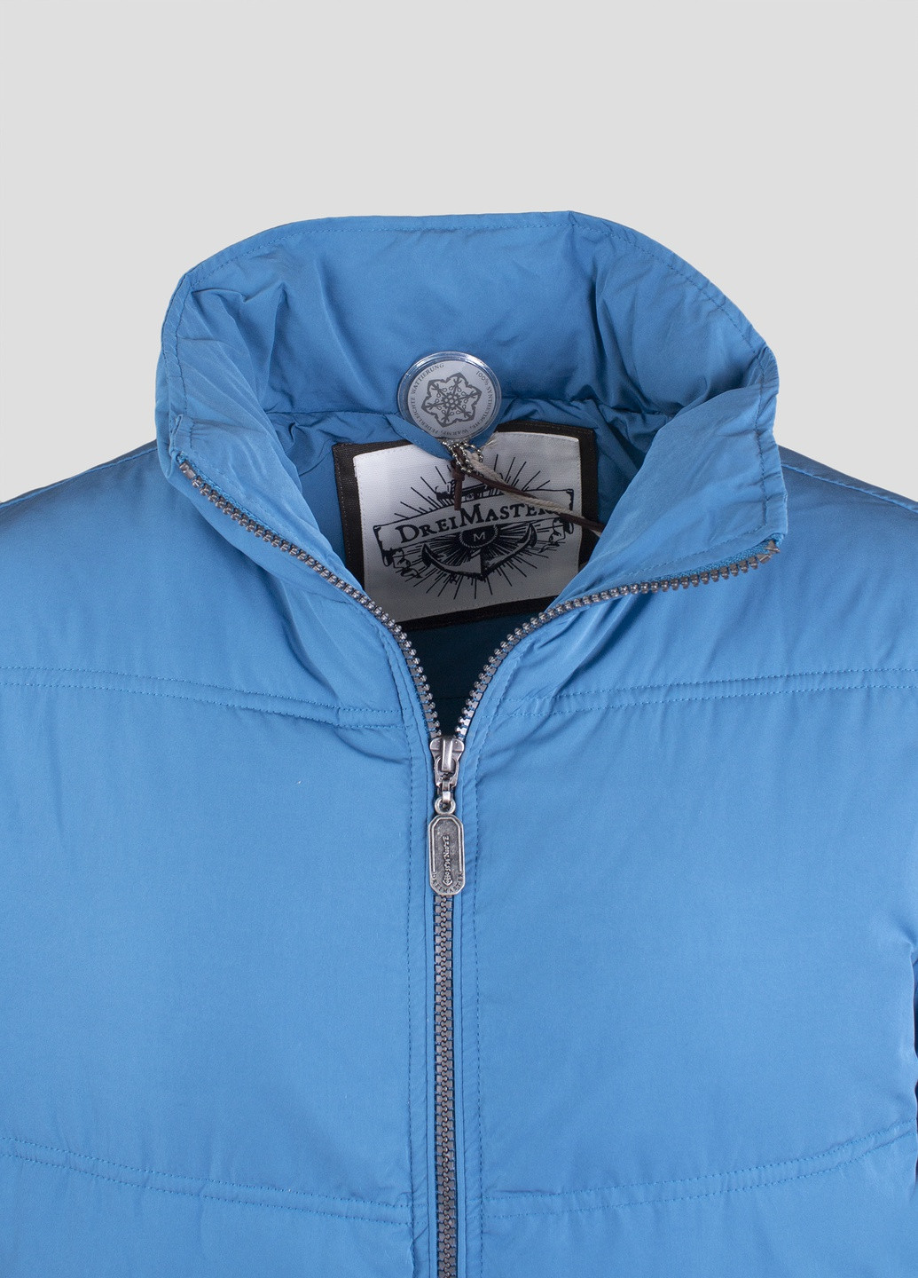 Темно-блакитна демісезонна куртка Dreimaster