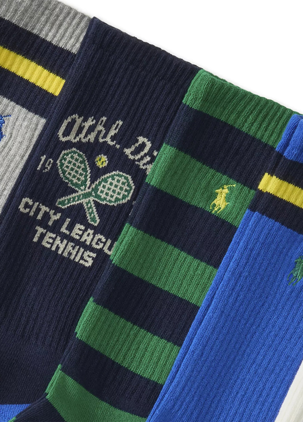 Комбіновані шкарпетки (6 пар) Ralph Lauren смужки (368971997)