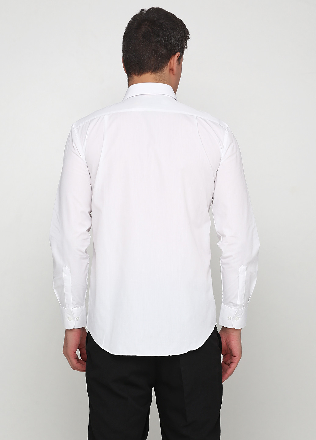 Белая классическая рубашка однотонная Marks & Spencer