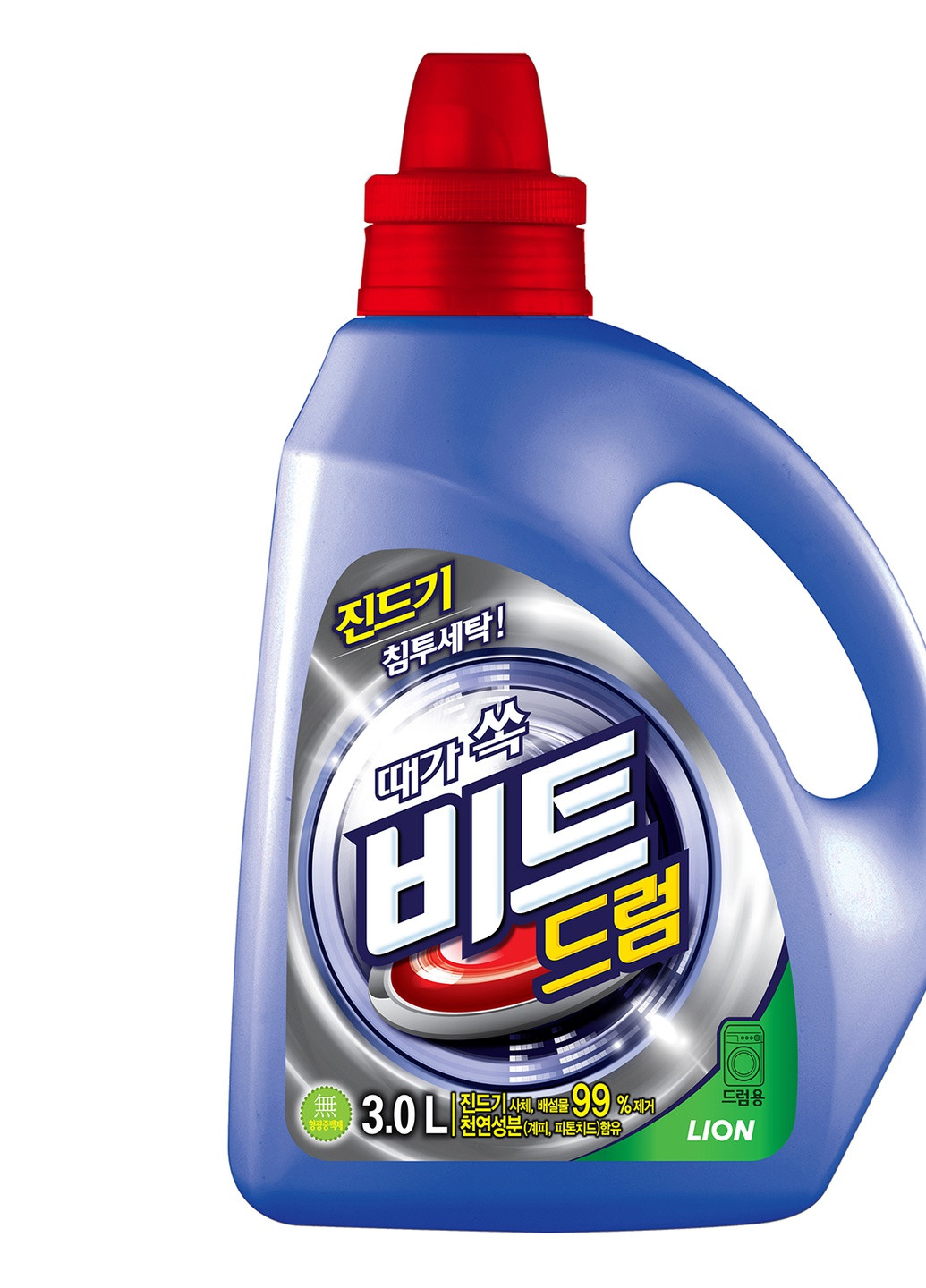 Рідкий засіб для ручної і автоматичної прання Beat Bottle 3 л Lion Corea 8806325616351 (237512789)
