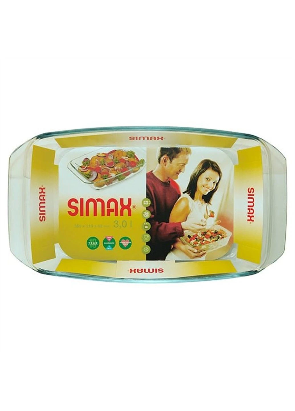 Форма для запекания Exclusive 3 л прямоугольная Simax (255277670)