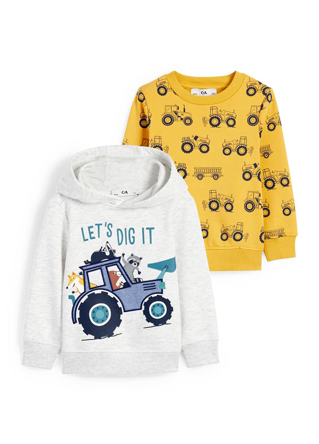 Комбінований демісезонний комплект (худі, світшот) C&A