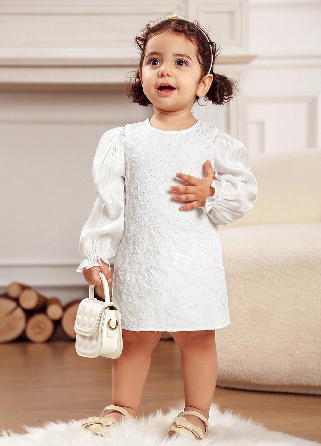 Белое платье SHEIN (331623549)