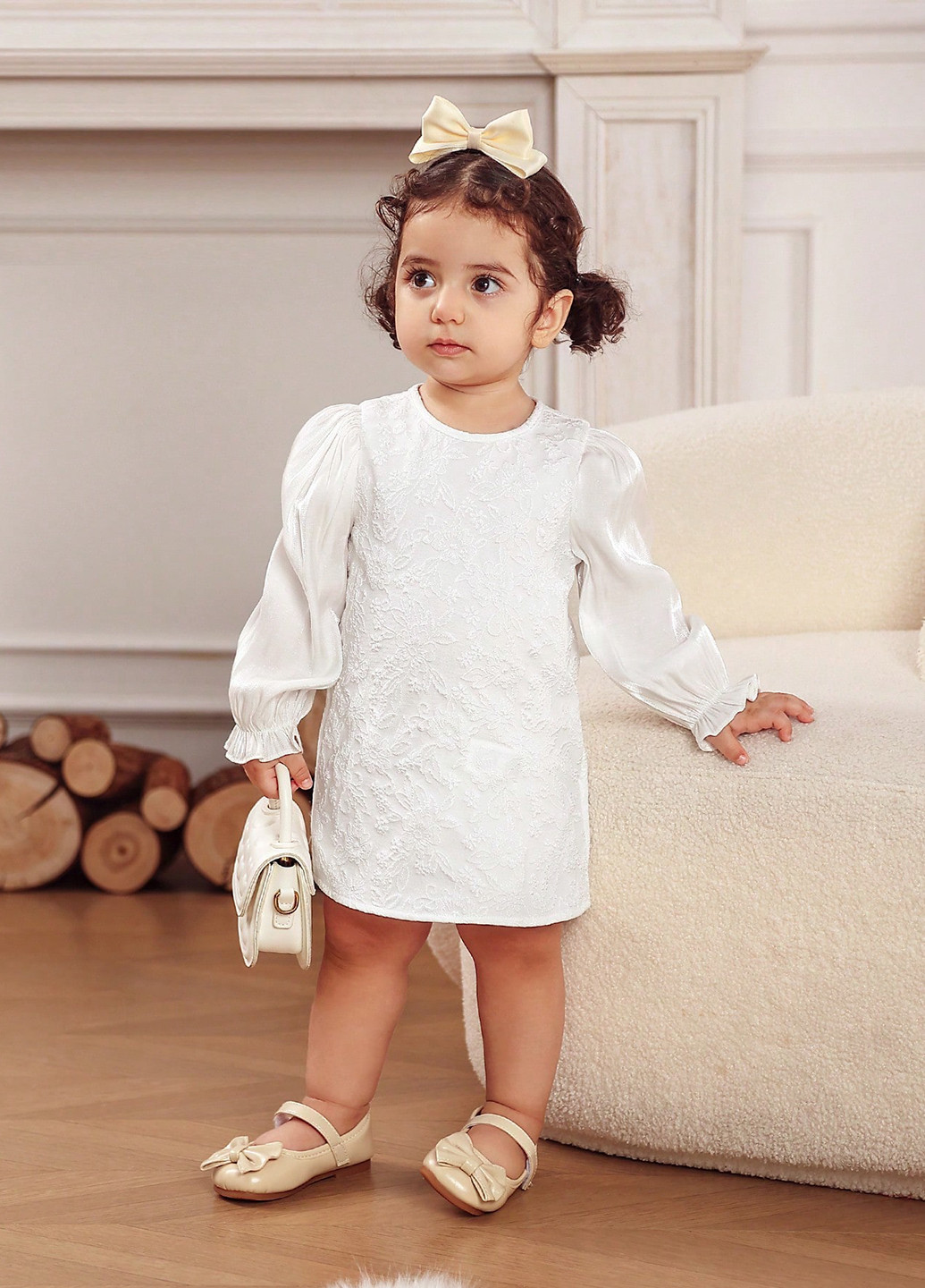 Белое платье SHEIN (331623549)