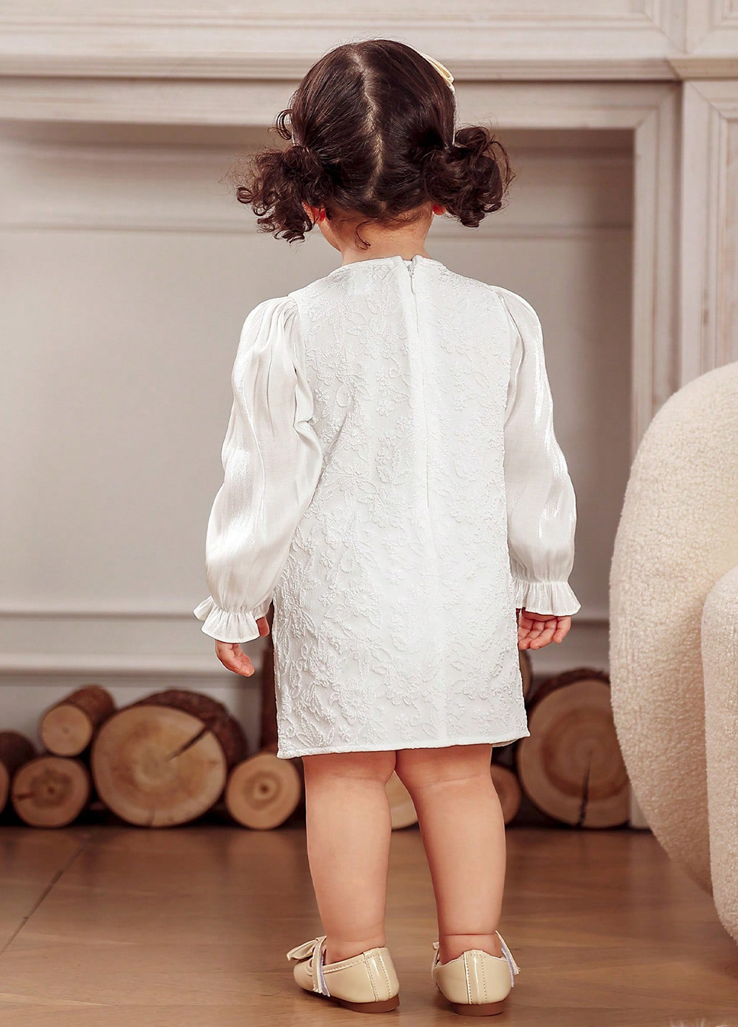 Белое платье SHEIN (331623549)