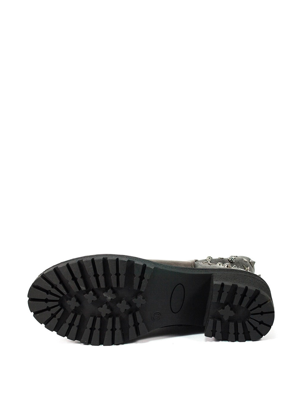 Осенние ботинки Sopra с металлическими вставками из искусственной кожи